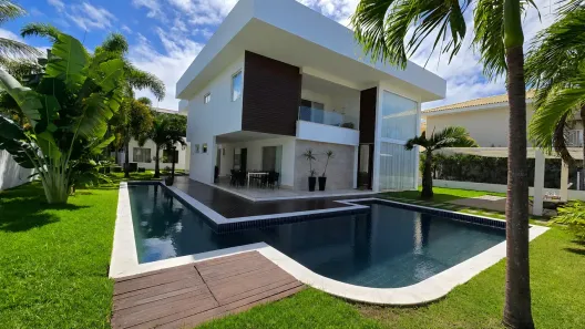 Casa de Condomínio com 4 Quartos à venda, 550m² no Busca Vida (Abrantes), Camaçari