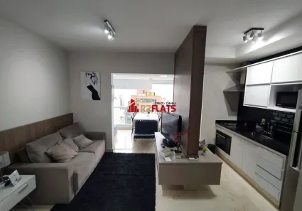 Flat com 1 Quarto para alugar, 37m² no Indianópolis, São Paulo