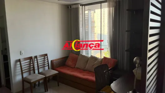 Apartamento com 1 Quarto para alugar, 39m² no Vila Augusta, Guarulhos