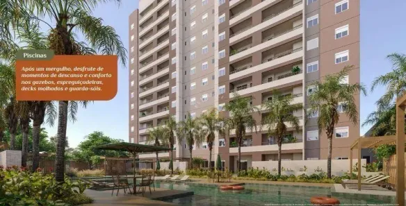 Apartamento com 2 Quartos à venda, 59m² no Vila Nova, Campinas