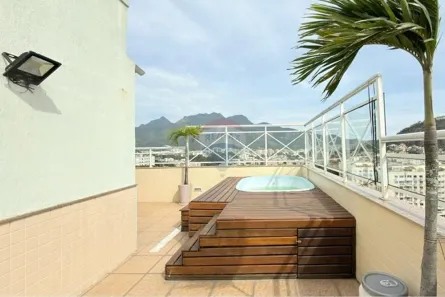 Cobertura com 2 Quartos para alugar, 155m² no Pechincha, Rio de Janeiro