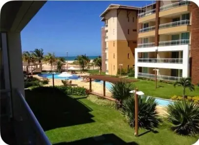 Apartamento com 3 Quartos para alugar, 72m² no Porto das Dunas, Aquiraz