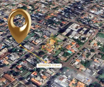 Lote/Terreno à venda, 715m² no Centro, Cascavel
