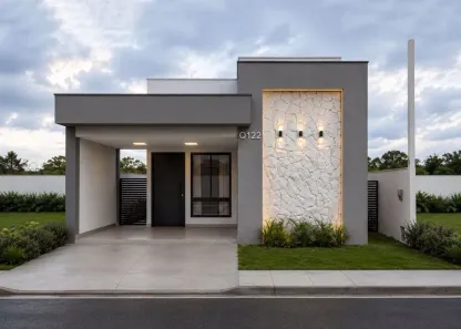 Casa de Condomínio com 3 Quartos à venda, 128m² no Cajupiranga, Parnamirim