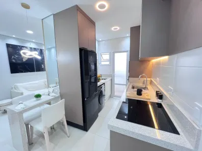 Apartamento com 1 Quarto à venda, 43m² no Boqueirão, Praia Grande