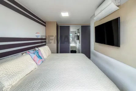 Apartamento com 3 Quartos à venda, 127m² no Boqueirão, Praia Grande