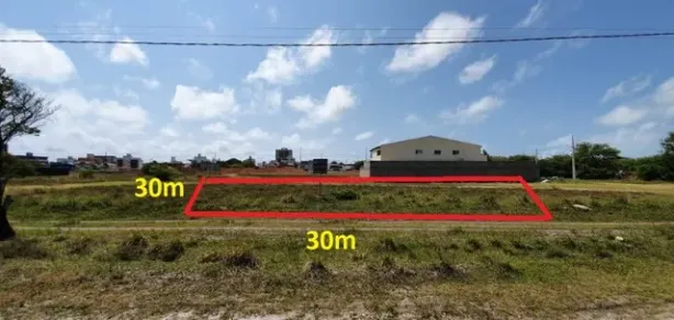 Lote/Terreno à venda, 900m² no Recanto do Poço, Cabedelo