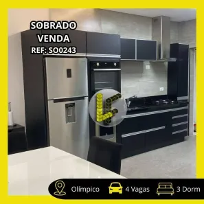 Sobrado com 3 Quartos à venda, 252m² no Olímpico, São Caetano do Sul