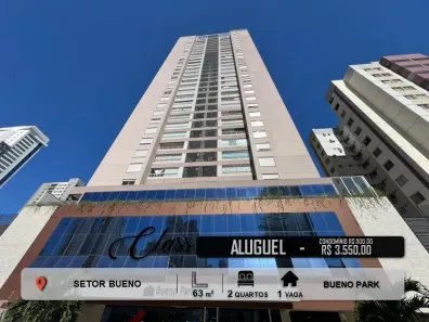 Apartamento com 2 Quartos para alugar, 63m² no Setor Bueno, Goiânia
