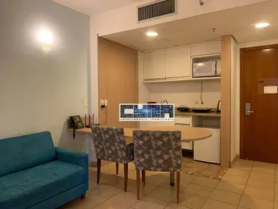 Flat com 1 Quarto para alugar, 44m² no Gonzaga, Santos