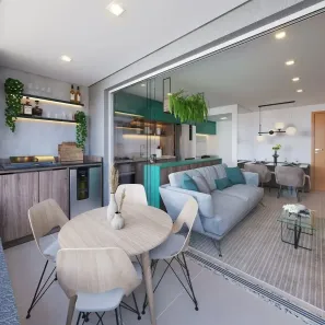 Apartamento com 2 Quartos à venda, 66m² no Setor Bueno, Goiânia