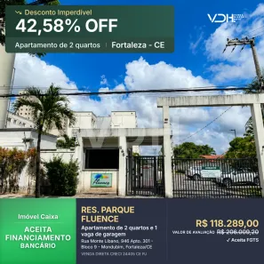 Apartamento com 2 Quartos à venda, 44m² no Mondubim, Fortaleza