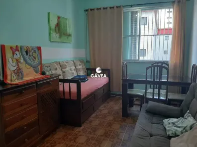 Apartamento com 1 Quarto à venda, 49m² no Itararé, São Vicente