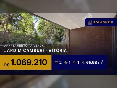 Apartamento com 2 Quartos à venda, 65m² no Jardim Camburi, Vitória