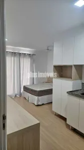 Apartamento com 1 Quarto para alugar, 24m² no Santo Amaro, São Paulo