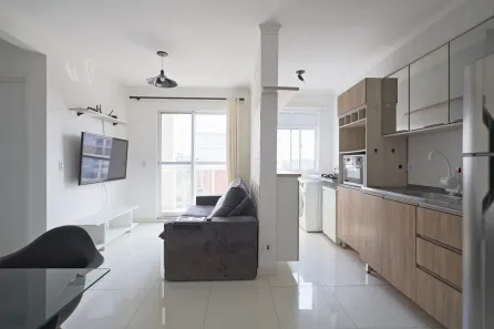 Apartamento com 2 Quartos para alugar, 50m² no Cidade Jardim, São José dos Pinhais