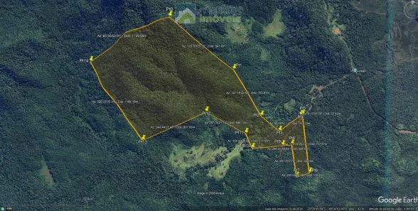 Lote/Terreno à venda, 2088300m² no , Guaraqueçaba