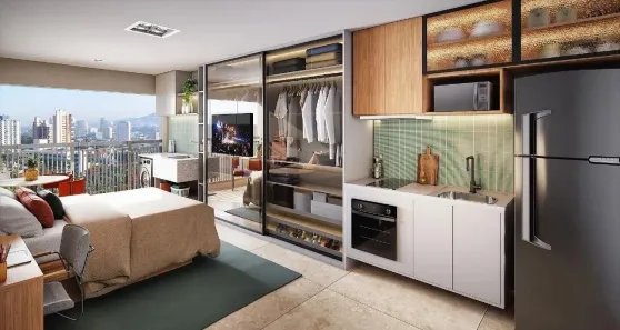 Apartamento com 1 Quarto à venda, 38m² no Sumaré, São Paulo