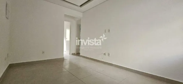 Apartamento com 1 Quarto para alugar, 47m² no Gonzaga, Santos