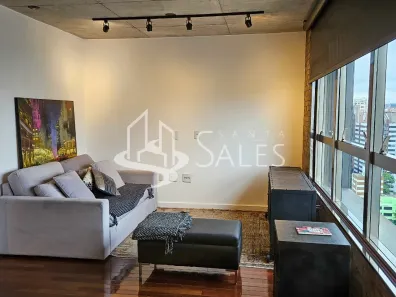 Apartamento com 1 Quarto para alugar, 90m² no Cidade Monções, São Paulo