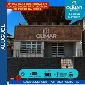 Imóvel Comercial com 4 Quartos para alugar, 120m² no Porto da Pedra, São Gonçalo