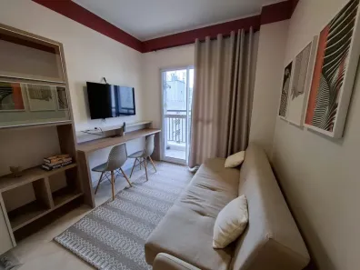 Apartamento com 1 Quarto para alugar, 33m² no Bela Vista, São Paulo