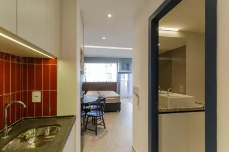 Kitnet com 1 Quarto à venda, 35m² no Vila Nova Conceição, São Paulo