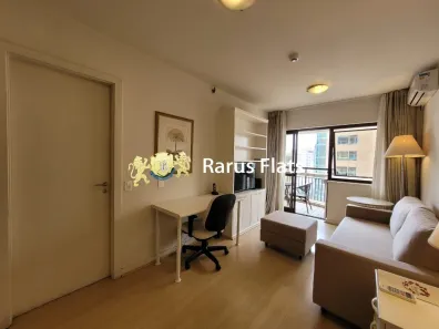 Flat com 1 Quarto para alugar, 36m² no Itaim Bibi, São Paulo