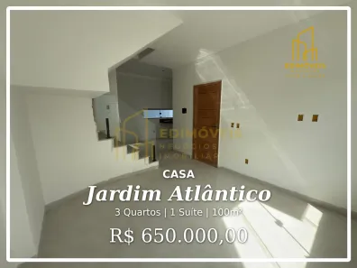 Casa com 3 Quartos à venda, 100m² no Jardim Atlântico, Serra