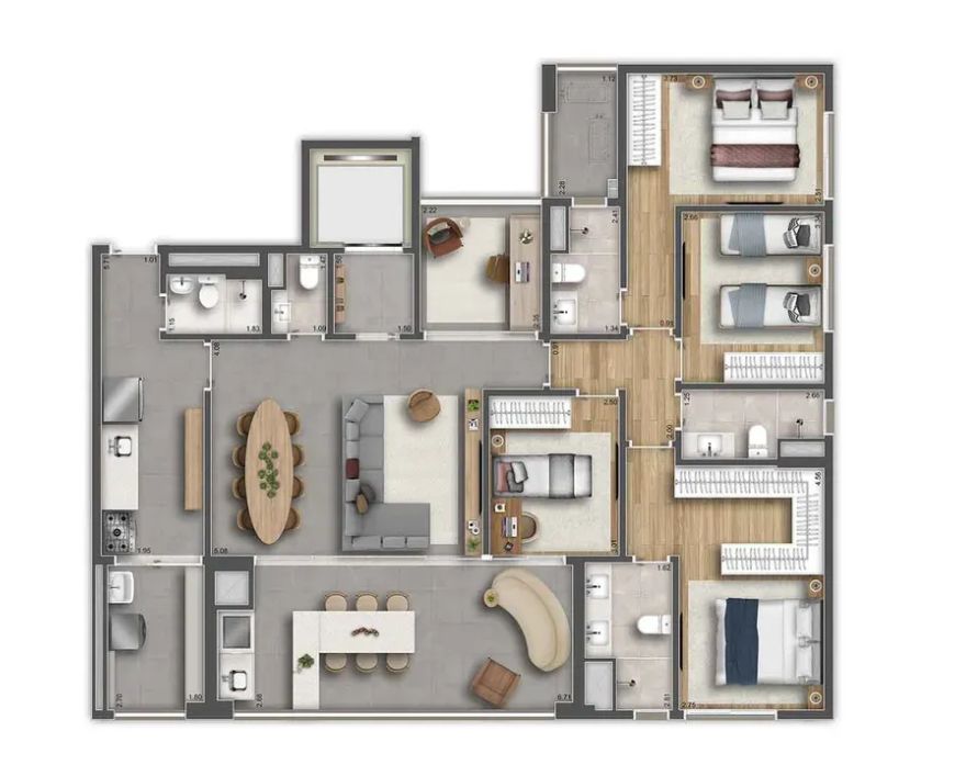 GAIA IBIRAPUERA - APARTAMENTOS no Vila Clementino, São Paulo