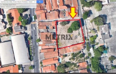 Lote/Terreno à venda, 1649m² no São Gerardo, Fortaleza