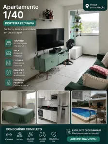 Apartamento com 1 Quarto à venda, 41m² no Stiep, Salvador