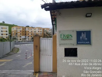 Apartamento com 2 Quartos à venda, 47m² no Monjolos, São Gonçalo