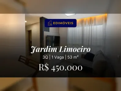 Apartamento com 3 Quartos à venda, 53m² no Jardim Limoeiro, Serra