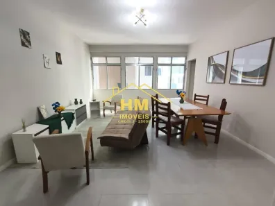 Apartamento com 3 Quartos para alugar, 104m² no Itararé, São Vicente