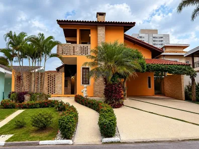 Casa de Condomínio com 3 Quartos para venda ou aluguel, 180m² no Loteamento Villa Branca, Jacareí