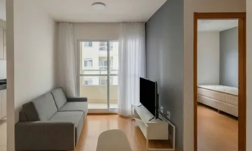 Apartamento com 2 Quartos para alugar, 43m² no Rebouças, Curitiba