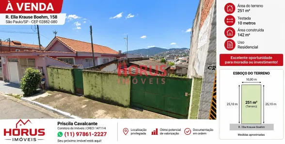 Lote/Terreno à venda, 142m² no Jardim Centenário, São Paulo
