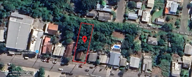 Lote/Terreno à venda, 624m² no Industrial, Dois Irmãos