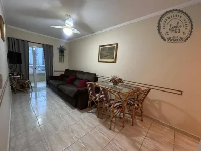 Apartamento com 2 Quartos para alugar, 70m² no Aviação, Praia Grande