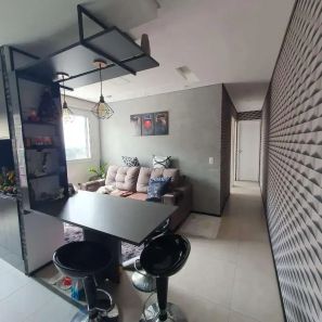 Apartamento com 2 Quartos à venda, 45m² no Piraporinha, Diadema