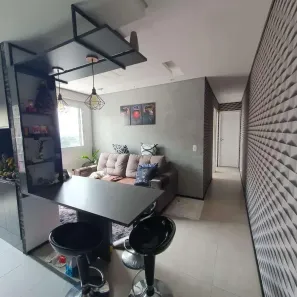 Apartamento com 2 Quartos à venda, 45m² no Piraporinha, Diadema
