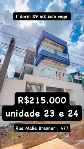 Casa de Condomínio com 1 Quarto à venda, 33m² no Vila Dom Pedro II, São Paulo