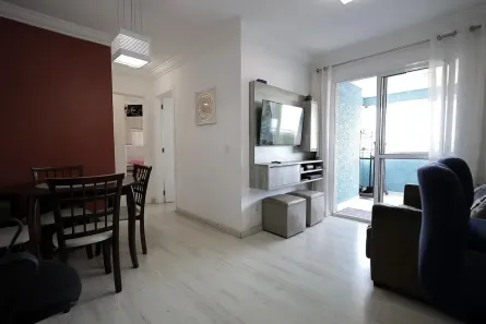 Apartamento com 2 Quartos à venda, 60m² no Vila Valparaíso, Santo André