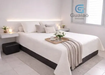 Apartamento com 2 Quartos para alugar, 65m² no Vila Belmiro, Santos