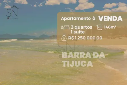 Apartamento com 3 Quartos à venda, 146m² no Barra da Tijuca, Rio de Janeiro