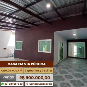 Casa com 3 Quartos à venda, 300m² no Cidade Nova, Manaus
