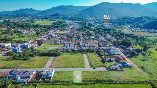 Lote/Terreno à venda, 450m² no Rio dos Cedros, Rio dos Cedros