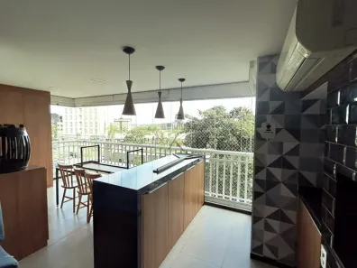 Apartamento com 4 Quartos para alugar, 125m² no Condomínio Royal Park, São José dos Campos