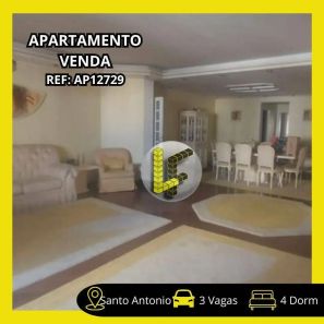 Apartamento com 4 Quartos à venda, 238m² no Santo Antônio, São Caetano do Sul